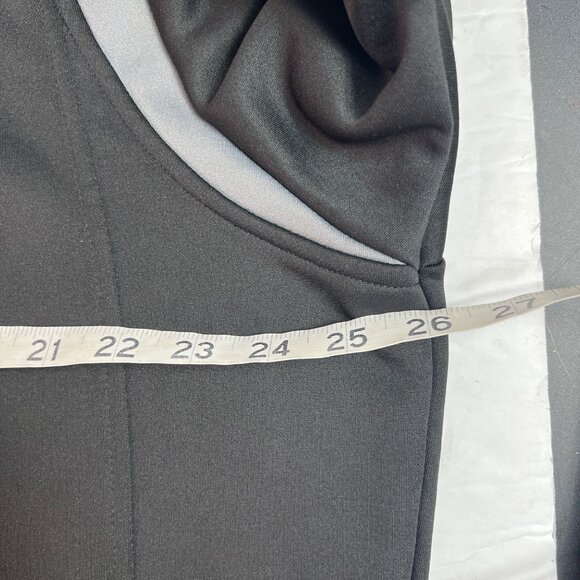 Callaway Mens Black & Gray 1/4 Zip Pullover Jacket Fleece Lined Size XL READ - Picture 8 of 10